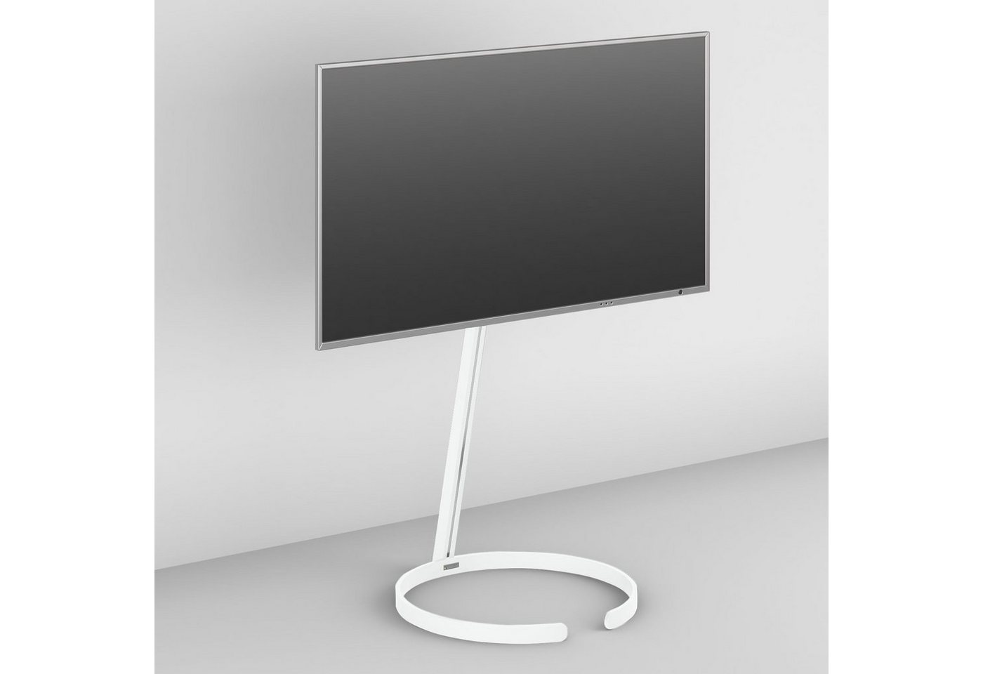 wissmann raumobjekte Freistehender Universal TV-Stand TV-Ständer, (bis 60,00 Zoll, Fernsehstand bis 60 Zoll, Elegant & Funktionell, Made in Germany) von wissmann raumobjekte