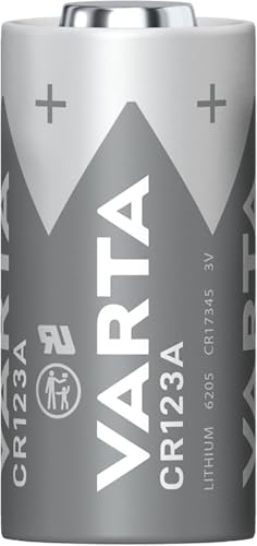 2er Pack kompatibel mit Varta CR123A Lithium Batterie 3V | Hochleistungsbatterie für Kamera, Taschenlampe, Blitzgerät, Bewegungsmelder & Smart Home | Langlebig & zuverlässig | BigBox Pack 2er Pack kompatibel mit Varta CR123A Lithium Batterie 3V | Hochleistungsbatterie für Kamera, Taschenlampe, Blitzgerät, Bewegungsmelder & Smart Home | Langlebig & zuverlässig | BigBox Pack von wns-emg-world