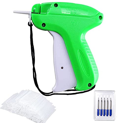 wohot Etikettierpistole Set, 1 Etikettierpistol mit 5 Ersatznadeln + 5000 Heftfäden, Etikett Pistole, Etikettier Pistole, Label Pistole, Tagging Gun, Heftpistole Kleidung, Textilpistole wohot Etikettierpistole Set, 1 Etikettierpistol mit 5 Ersatznadeln + 5000 Heftfäden, Etikett Pistole, Etikettier Pistole, Label Pistole, Tagging Gun, Heftpistole Kleidung, Textilpistole von wohot