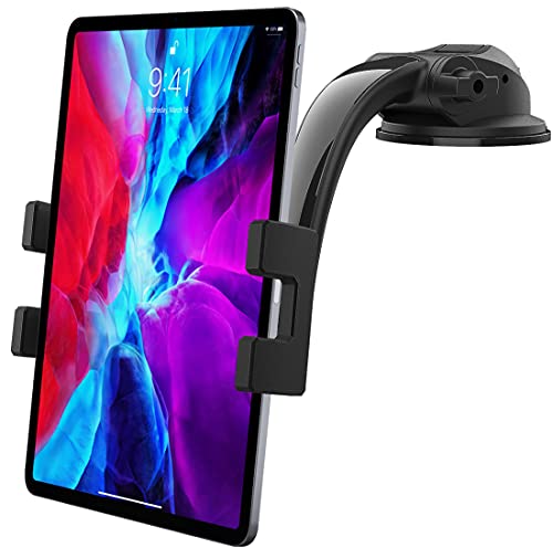 woleyi Autohalterung Tablet Armaturenbrett, Tablet & Handyhalter Auto Saugnapf mit Ultra Stabile für iPad Pro 12,9 Air Mini 5 4 3 2, Galaxy Tabs, iPhone mehr 4-13" Smartphone und Tablet von woleyi