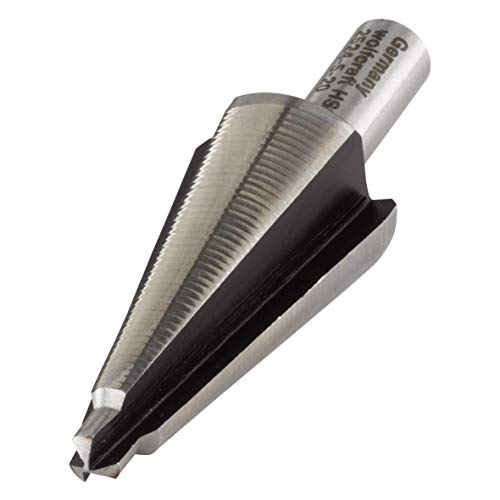 wolfcraft Blechschälbohrer HSS, Rundschaft 8 mm Ø 5-20mm I 2524000 I Für stufenloses Aufbohren und Entgraten von Metall und Kunststoff wolfcraft Blechschälbohrer HSS, Rundschaft 8 mm Ø 5-20mm I 2524000 I Für stufenloses Aufbohren und Entgraten von Metall und Kunststoff von wolfcraft