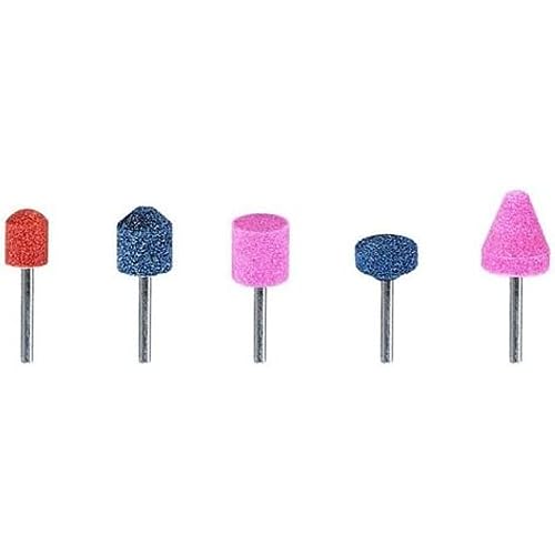 wolfcraft Keramisches Schleifkörper-Set, 5-tlg. - 2142000 - Für sicheres Schleifen und Entgraten - verschiedene Formen für unterschiedliche Materialoberflächen - aus hochwertigem Aluminium-Oxyd wolfcraft Keramisches Schleifkörper-Set, 5-tlg. - 2142000 - Für sicheres Schleifen und Entgraten - verschiedene Formen für unterschiedliche Materialoberflächen - aus hochwertigem Aluminium-Oxyd von wolfcraft
