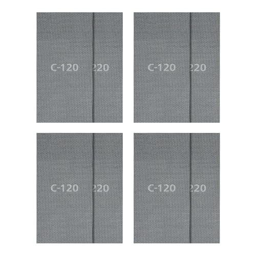 wolfcraft Set Schleifgitter 16tlg. 115 x 280 mm I 8644000 I für Schwing- und Handschleifer I K120/220 ideal für Gipskarton, Holz, Farbe, langlebig, effiziente Staubabsaugung - Trockenbau Innenausbau wolfcraft Set Schleifgitter 16tlg. 115 x 280 mm I 8644000 I für Schwing- und Handschleifer I K120/220 ideal für Gipskarton, Holz, Farbe, langlebig, effiziente Staubabsaugung - Trockenbau Innenausbau von wolfcraft