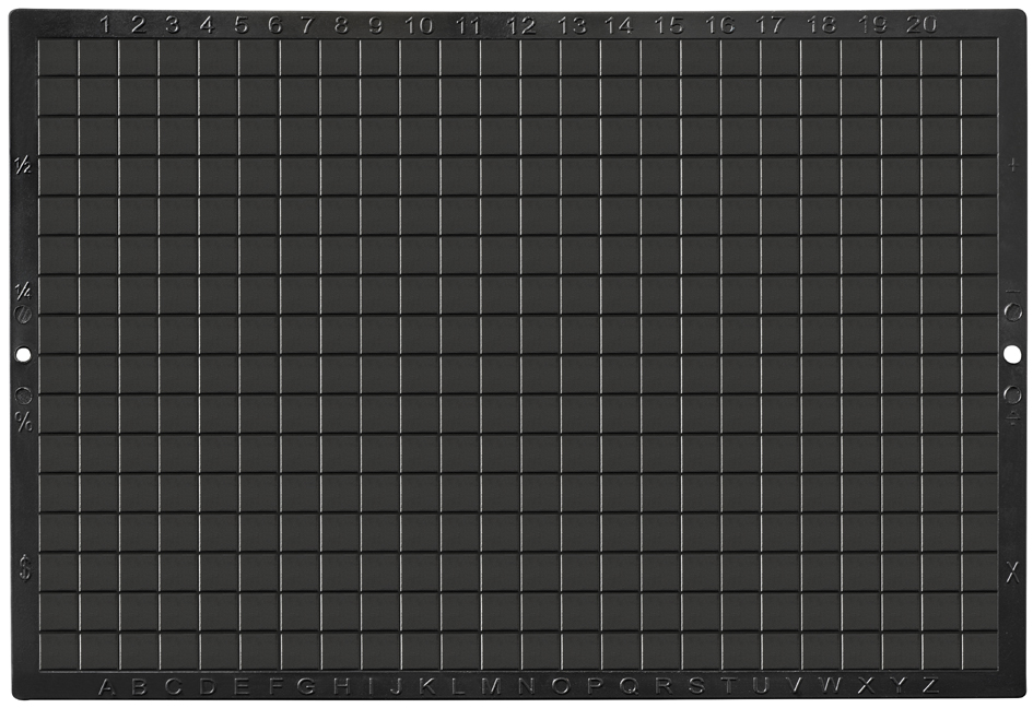 Wonday Kunststofftafel, blanko/kariert, (B)160 x (H)240 mm von wonday