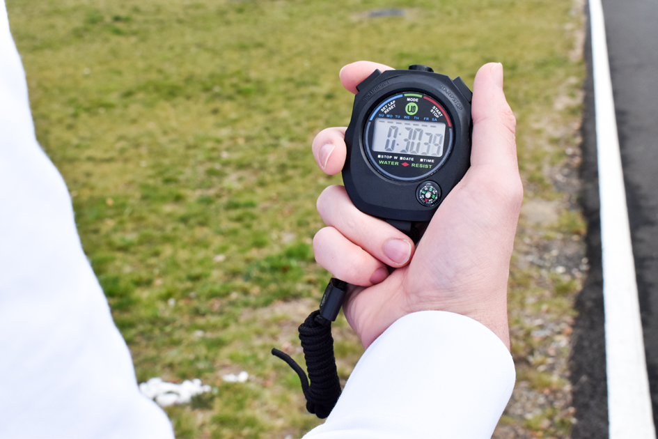 Wonday Stoppuhr mit Alarm, schwarz Wonday Stoppuhr mit Alarm, schwarz von wonday