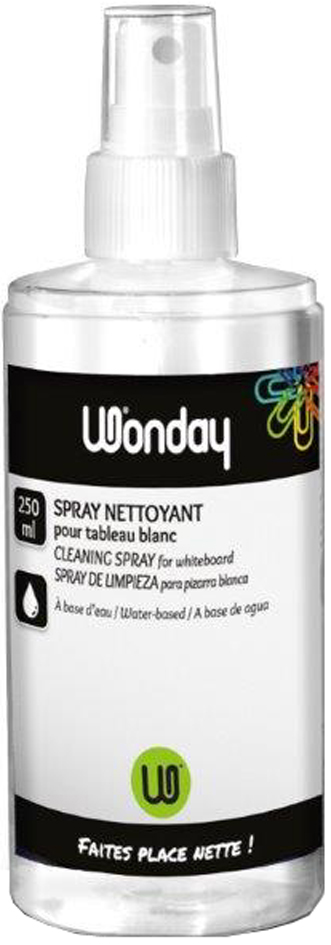 Wonday Weißwandtafel-Reiniger, Pumpspray, 250 ml von wonday