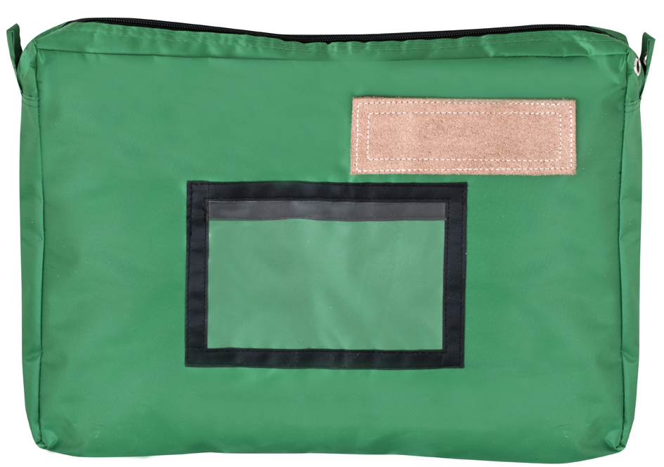 Wonday by ELAMI Banktasche mit Dehnfalte, aus Nylon, grün von wonday