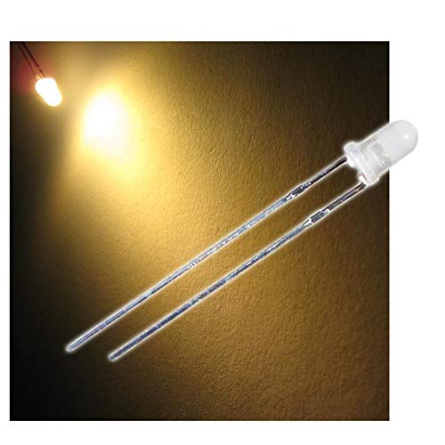 world-trading-net - 100 LEDs 3mm diffus warmweiß Typ WTN-3-2900ww, Leuchtdiode, bedrahtet, Diode Leuchtend, als Bauteil world-trading-net - 100 LEDs 3mm diffus warmweiß Typ WTN-3-2900ww, Leuchtdiode, bedrahtet, Diode Leuchtend, als Bauteil von world-trading-net