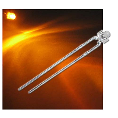 world-trading-net - 25 LEDs 1,8mm wasserklar gelb Typ WTN-18-2000, Leuchtdiode, bedrahtet, Diode Leuchtend, als Bauteil von world-trading-net