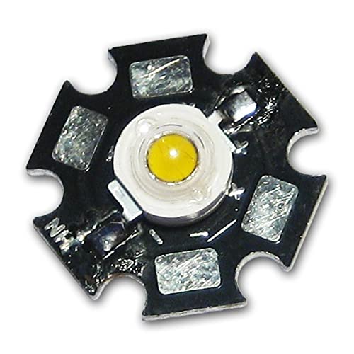 world-trading-net - 5 Stück Highpower LED 1W blau, superhell, auf Aluminiumplatine, breiter Abstrahlwinkel world-trading-net - 5 Stück Highpower LED 1W blau, superhell, auf Aluminiumplatine, breiter Abstrahlwinkel von world-trading-net