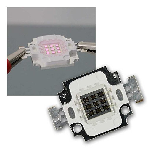 world-trading-net - 5er Set Highpower LED 10W IR, Typ WTN-10W-IR940 Infrarot von world-trading-net