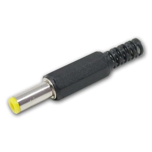 world-trading-net DC-Stecker 2,1 mm x 5,5 mm, Lötanschluss, schraubbar mit Zugentlastung & Knickschutz – Stromstecker Niedervolt für LED, Router, Raspberry Pi, Netzteil world-trading-net DC-Stecker 2,1 mm x 5,5 mm, Lötanschluss, schraubbar mit Zugentlastung & Knickschutz – Stromstecker Niedervolt für LED, Router, Raspberry Pi, Netzteil von world-trading-net