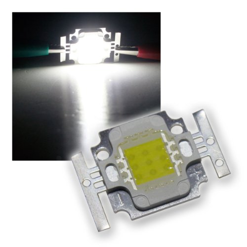 world-trading-net LED Chip 10W Highpower kalt-weiß Square von world-trading-net