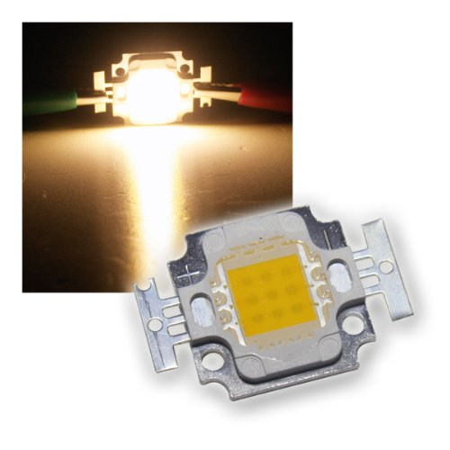 world-trading-net LED Chip 10W Highpower warmweiß Square von world-trading-net