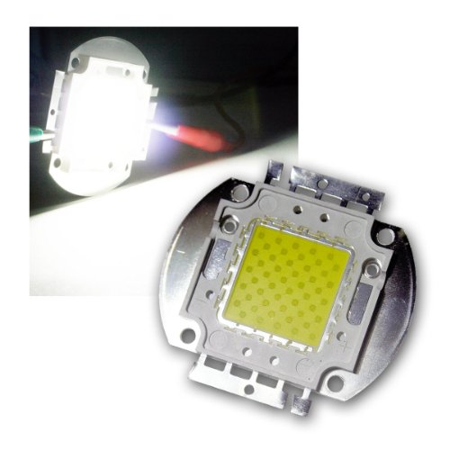 world-trading-net LED Chip 50W Highpower kalt-weiß Square von world-trading-net