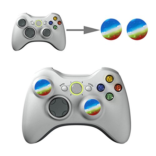 wortek Controller Aufsätze Thumb Grip Control Stick Set Kappe Silikon PS2, PS3, PS4, PS5, Xbox, Xbox 360, Xbox One, Xbox Series X, Nintendo Switch Bunt wortek Controller Aufsätze Thumb Grip Control Stick Set Kappe Silikon PS2, PS3, PS4, PS5, Xbox, Xbox 360, Xbox One, Xbox Series X, Nintendo Switch Bunt von wortek