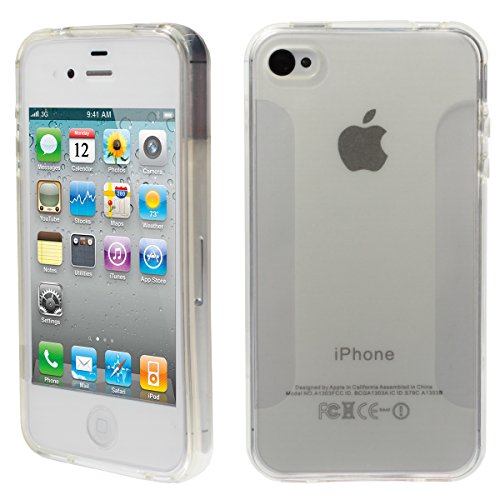 wortek Designer TPU Silikon - Case für Apple iPhone 4 / 4S Schutz Hülle Transparent wortek Designer TPU Silikon - Case für Apple iPhone 4 / 4S Schutz Hülle Transparent von wortek