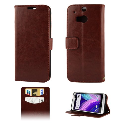 wortek Flip Case Textur HTC One M8 Tasche mit Fach für Karten und Standfunktion Braun wortek Flip Case Textur HTC One M8 Tasche mit Fach für Karten und Standfunktion Braun von wortek