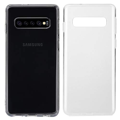 wortek Hülle, kompatibel mit Samsung Galaxy S10 Silikon Transparent Schutzhülle Kratzfest Liquid Crystal Clear Ultra Dünn mit Kamera-Schutz TPU Soft Case stoßfester Bumper Premium Handyhülle von wortek