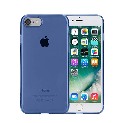 wortek Hülle, kompatibel mit iPhone 8 / iPhone 7, Silikon Premium Schutzhülle Liquid Crystal Ultra Dünn mit Kamera-Schutz TPU Case stoßfester Bumper Halb-Transparente Handyhülle in Blau/Lila wortek Hülle, kompatibel mit iPhone 8 / iPhone 7, Silikon Premium Schutzhülle Liquid Crystal Ultra Dünn mit Kamera-Schutz TPU Case stoßfester Bumper Halb-Transparente Handyhülle in Blau/Lila von wortek