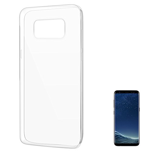 wortek Hülle für Samsung Galaxy S8 TPU Silikon Case Schutzhülle für Smartphone Liquid Crystal Cover Handyhülle Transparent Ultra dünn von wortek