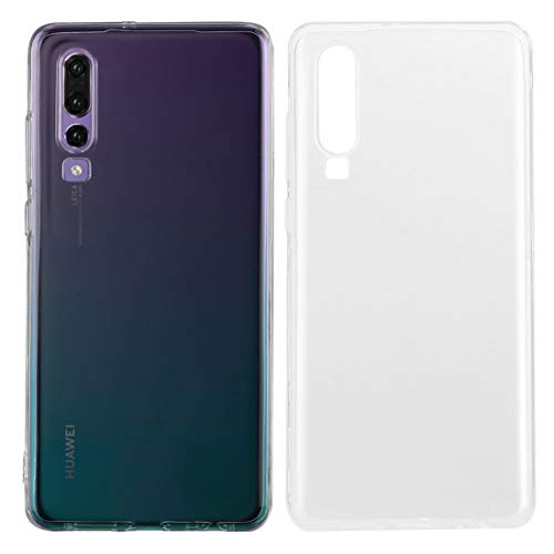 wortek Hülle transparent für Huawei P30 Handy Silikon Case Transparent TPU Handyhülle Tasche Schutzhülle Liquid Crystal Clear Soft Cover mit Kamera-Schutz Ultra dünn stoßfester Bumper wortek Hülle transparent für Huawei P30 Handy Silikon Case Transparent TPU Handyhülle Tasche Schutzhülle Liquid Crystal Clear Soft Cover mit Kamera-Schutz Ultra dünn stoßfester Bumper von wortek
