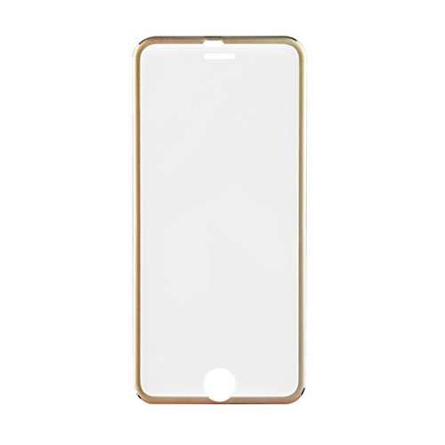 wortek Panzerglas, kompatibel mit Samsung Galaxy S7, Panzerfolie komplettes Display Schutzfolie Durchsichtig gebogen 0,3mm Gold von wortek