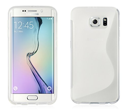 wortek Silikon Schutzhülle Samsung Galaxy S6 Edge TPU Hülle S-Line Transparent wortek Silikon Schutzhülle Samsung Galaxy S6 Edge TPU Hülle S-Line Transparent von wortek
