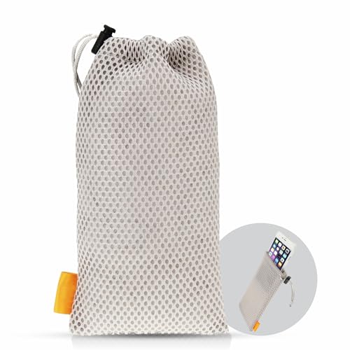 wortek Universal Handytasche Nylon Mesh 18x5 x 9cm Handy Tasche Handysocke für gängige Smartphone bis 6,5 Zoll – Handy Zubehör Mesh Beutel Kopfhörer Tasche Smartphone Tasche grau wortek Universal Handytasche Nylon Mesh 18x5 x 9cm Handy Tasche Handysocke für gängige Smartphone bis 6,5 Zoll – Handy Zubehör Mesh Beutel Kopfhörer Tasche Smartphone Tasche grau von wortek