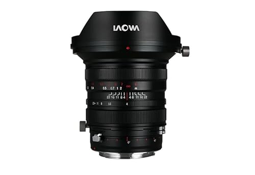 wotsun Venus Laowa 20 mm f/4 Zero-D Shift Ultra Weitwinkel für Nikon Z Mount Kamera, Vollrahmen ohne Verzerrung von wotsun