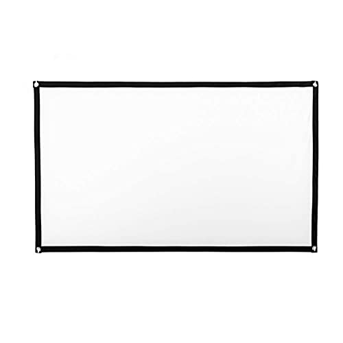 152,4/254,4 cm Projektor 4:3 HD Vorhang Display Bildschirm Indoor Outdoor Heimkino Projektionsleinwand Filmprojektor faltbar (Größe: 213,4 cm) (254 cm) von wsdhswhdhsdsds