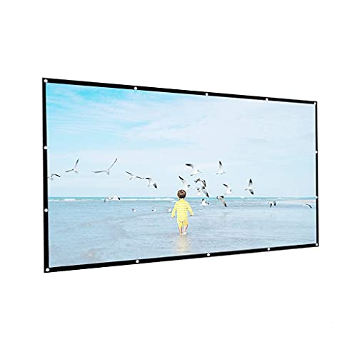 4:3 Projektor-Leinwand mit hoher Dichte 100/120/150 Zoll 1080P 3D 4K HD tragbare faltbare Projektionsfilm-Leinwand (Größe: 60 Zoll) von wsdhswhdhsdsds