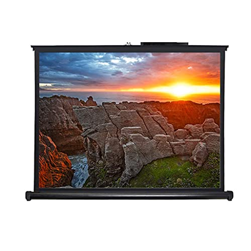 Projection 127 cm tragbare Leinwand, für Mini/Profi-Projektor, selbststehend, ausziehbar, für drinnen und draußen, Heimkino, 4:3/16:9 kompatibel (127 Zoll 4:3) von wsdhswhdhsdsds