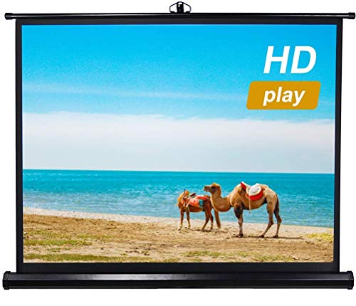 Projektor-Leinwand mit Stativständer 4:3 Tragbare Projektionsleinwand 4K 3D Projektor Filme Leinwand für Home Office Indoor Outdoor (Größe: 182,9 cm) (254 cm) von wsdhswhdhsdsds