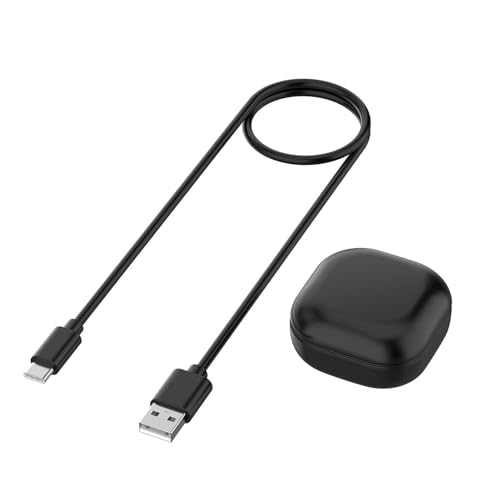 wueiooskj Kompakte und schöne Kopfhörer Ladebox für EIN sicheres und praktisches Kopfhörer Ladefach für unterwegs. ABS, Knospen 2 PRO (R510) schwarz von wueiooskj