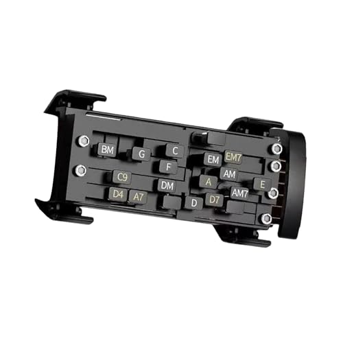 wueiooskj One Touch Chord Pusher – Lernen Sie mühelos Gitarrenakkorde und lassen Sie sich leicht mit dem Stimmgerät einstellen. Verfügt über acht universelle Akkorde wueiooskj One Touch Chord Pusher – Lernen Sie mühelos Gitarrenakkorde und lassen Sie sich leicht mit dem Stimmgerät einstellen. Verfügt über acht universelle Akkorde von wueiooskj
