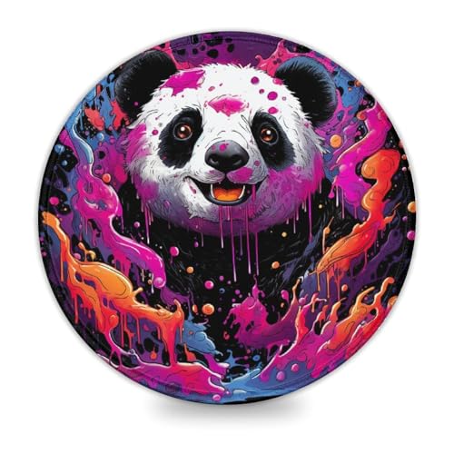 Kleines rundes Mauspad bunter roter Panda wasserdichtes Mauspad 20 x 20 cm Schreibtischunterlage weiche Glatte Oberfläche und rutschfeste Gummiunterseite wasserdichtes weiches Tuch Kleines rundes Mauspad bunter roter Panda wasserdichtes Mauspad 20 x 20 cm Schreibtischunterlage weiche Glatte Oberfläche und rutschfeste Gummiunterseite wasserdichtes weiches Tuch von wuzihanptpt