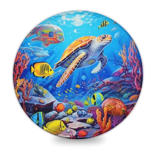 wuzihanptpt Mauspad Ocean World Gummi Mauspads rutschfeste Gummibasis weich und langlebig für Büro und Heimcomputer 20 x 20 cm wuzihanptpt Mauspad Ocean World Gummi Mauspads rutschfeste Gummibasis weich und langlebig für Büro und Heimcomputer 20 x 20 cm von wuzihanptpt
