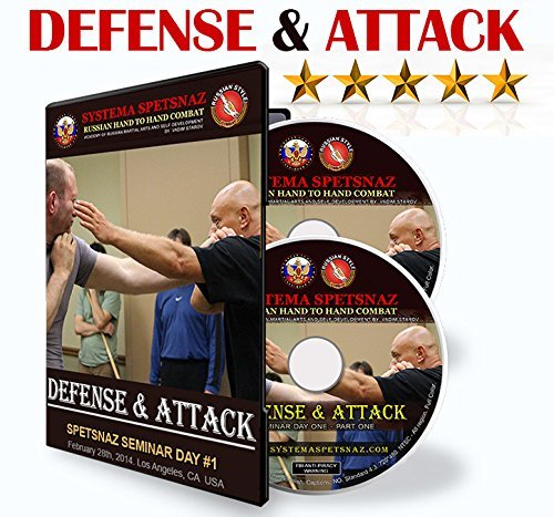 RUSSIAN MARTIAL ART DVDS: Defense and Attack 2 DVD set. Martial Arts Instructional Videos by Russian Systema Spetsnaz. Hand to Hand Combat Training DVD for Beginners and Advanced Students. Street Self Defense Training, the Secret Fighting Techniques of Russian Special Forces. von www.russiancombat.com