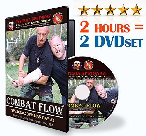 RUSSIAN MARTIAL ARTS DVD - COMBAT FLOW - 2 hours of Russian Systema Training Video by Russian Spetsnaz. Street Self-Defense Training – Instructional Hand to Hand Combat DVD von www.russiancombat.com
