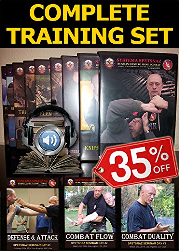 RUSSIAN SYSTEMA DVDS - 20 Self-Defense DVDs of Russian Martial Arts Hand to Hand Combat Training, Martial Art Instructional Videos von www.russiancombat.com