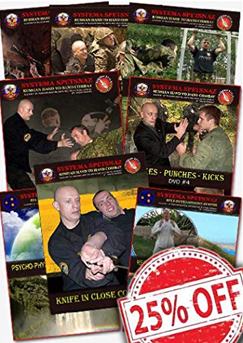 RUSSIAN SYSTEMA TRAINING DVDS - Street Self Defense Videos of Russian Spetsnaz Hand-to-Hand Combat Training. Martial Art Instructional DVDs in English - 10 DVD set von www.russiancombat.com