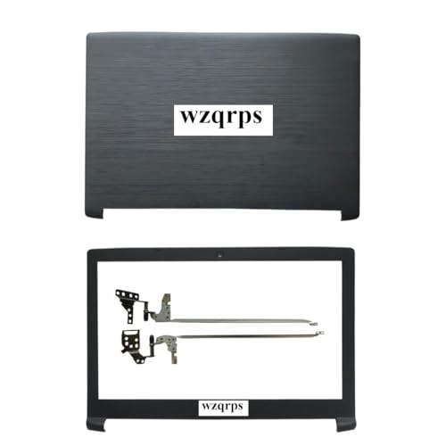 wzqrps Ersatz-Laptop-LCD-Abdeckung mit Frontblende und Scharnieren für Acer Aspire 5 A515-51 A515-51G 41G A315-53 60.GP4N2.002 60.GP4N2.003 AM20X000300 AM28Z000100 von wzqrps
