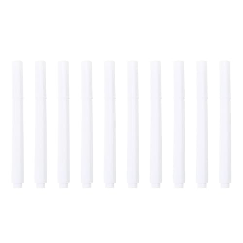 10 Stück Weiße Kreidemarker Kreidestifte Weißer Trocken Abwischbarer Markerstift Für Tafeltafeln Fenster Glas Bistroschilder Flüssigkreidemarker Weißer Trocken Abwischbarer Marker 10 Stück Weiße Kreidemarker Kreidestifte Weißer Trocken Abwischbarer Markerstift Für Tafeltafeln Fenster Glas Bistroschilder Flüssigkreidemarker Weißer Trocken Abwischbarer Marker von xbiez