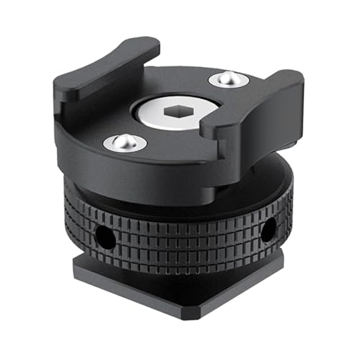 Mikrofon Kaltschuhhalter 360 Grad drehbarer Mikrofonständer Adapter Hohe Kompatibilität für Studio und Outdoor Mikrofon Kaltschuhhalter 360 Grad drehbarer Mikrofonständer Adapter Hohe Kompatibilität für Studio und Outdoor von xbiez