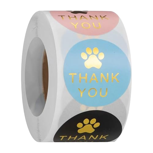 Small Business Thank You Labels Dog Paws Print Sticker Animal Sticker Decorative Sticker Labels for Packaging Small Business Thank You Labels Dog Paws Print Sticker Animal Sticker Decorative Sticker Labels for Packaging von xbiez