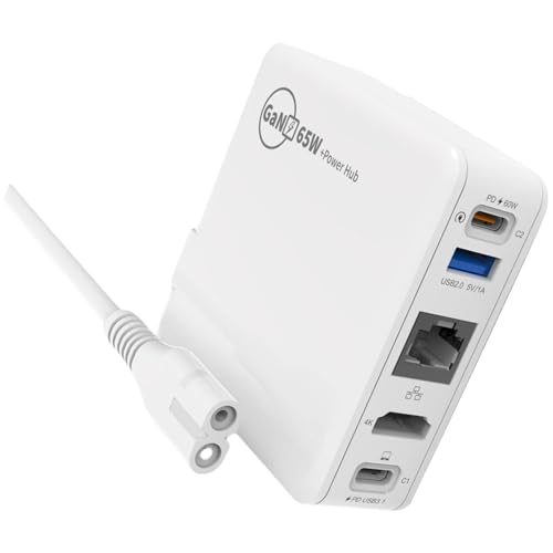 Tragbarer 5-in-1-Ladestation-Adapter für Konsolen HDTV1.4 RJ45 USB C Telefon Ladestation Tastaturen Tragbarer 5-in-1-Ladestation-Adapter für Konsolen HDTV1.4 RJ45 USB C Telefon Ladestation Tastaturen von xbiez