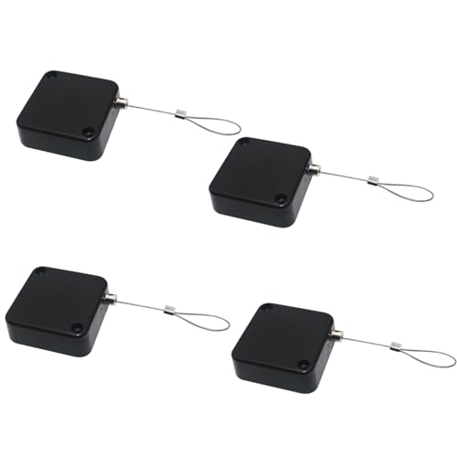 xbiez 1/2/4 Stück einziehbare Fernbedienungsgurte mit verstellbaren Leinen, TV-Fernbedienungsgurte für Fernseher und DVDs xbiez 1/2/4 Stück einziehbare Fernbedienungsgurte mit verstellbaren Leinen, TV-Fernbedienungsgurte für Fernseher und DVDs von xbiez