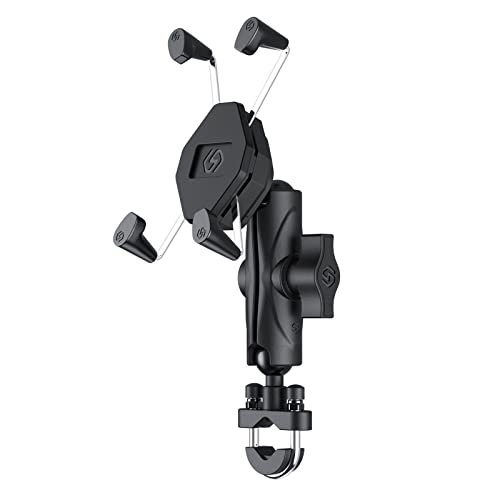 xbiez Handy-Ständer für Motorrad, Roller, Lenker, stabile Drehung, X-Form, stoßfeste Handyhalterung xbiez Handy-Ständer für Motorrad, Roller, Lenker, stabile Drehung, X-Form, stoßfeste Handyhalterung von xbiez