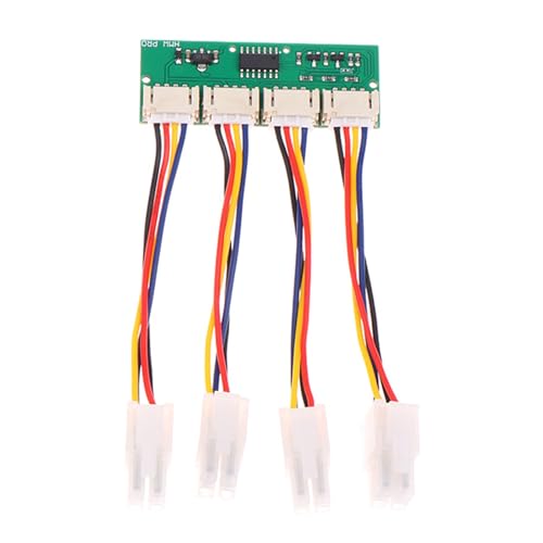 xbiez Lüfterspoofer 12 V 4-poliger Lüftersimulatoren Emulator Controller speziell für S21 S19K Computer Büro Kühlbedarf von xbiez